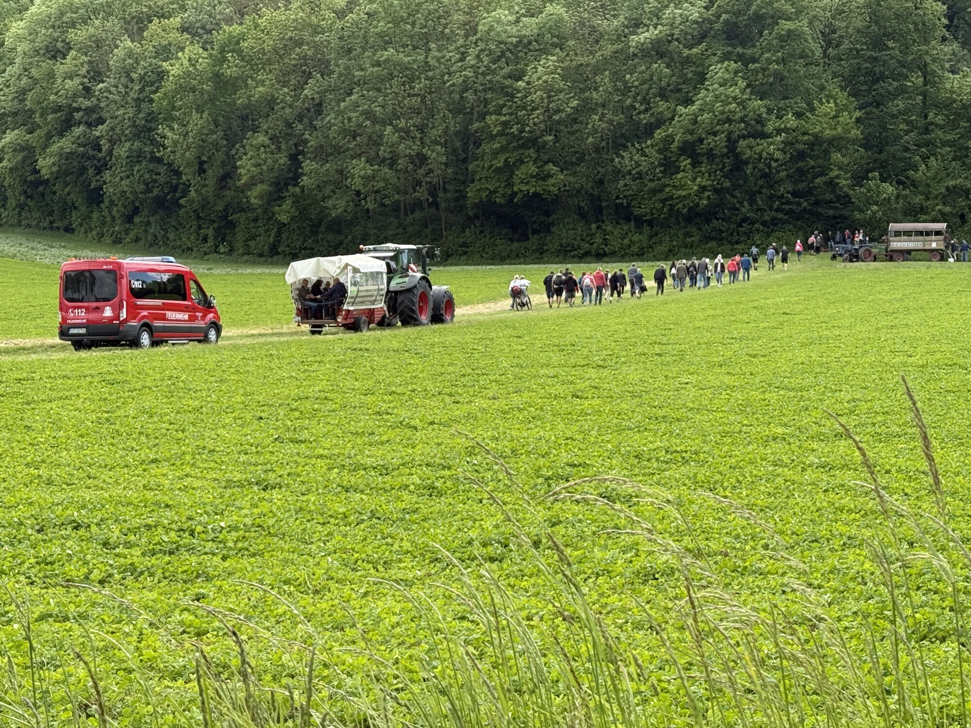 Dramfeld auf Grenzgang